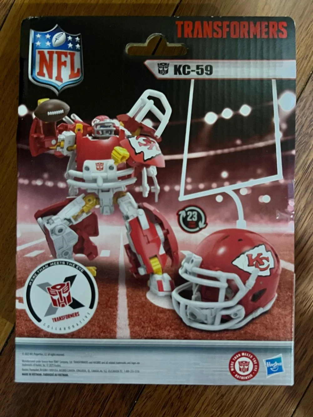 NFL Transformers- KC59